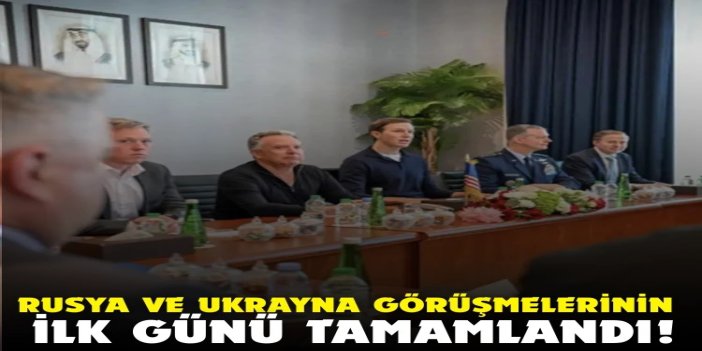 Rusya ve Ukrayna görüşmelerinin ilk günü tamamlandı