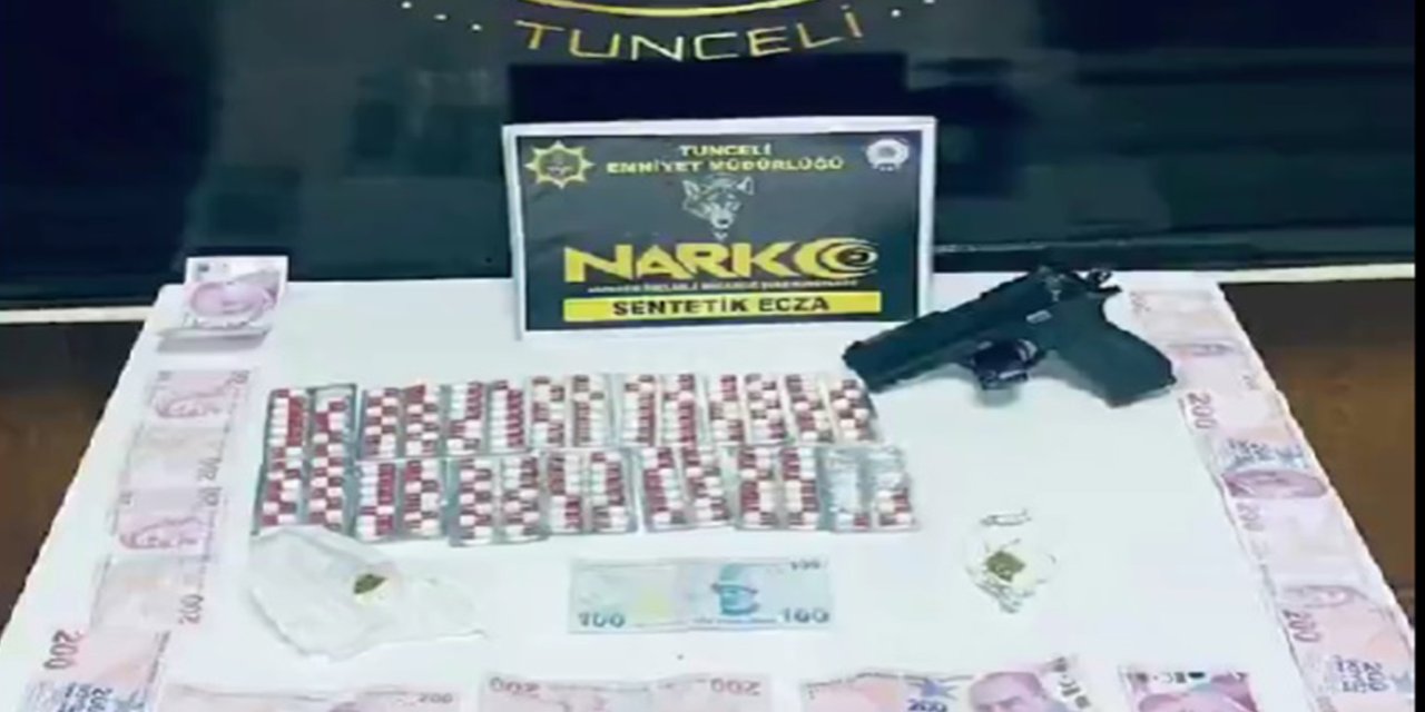 Tunceli’de uyuşturucu operasyonu: 1 tutuklama
