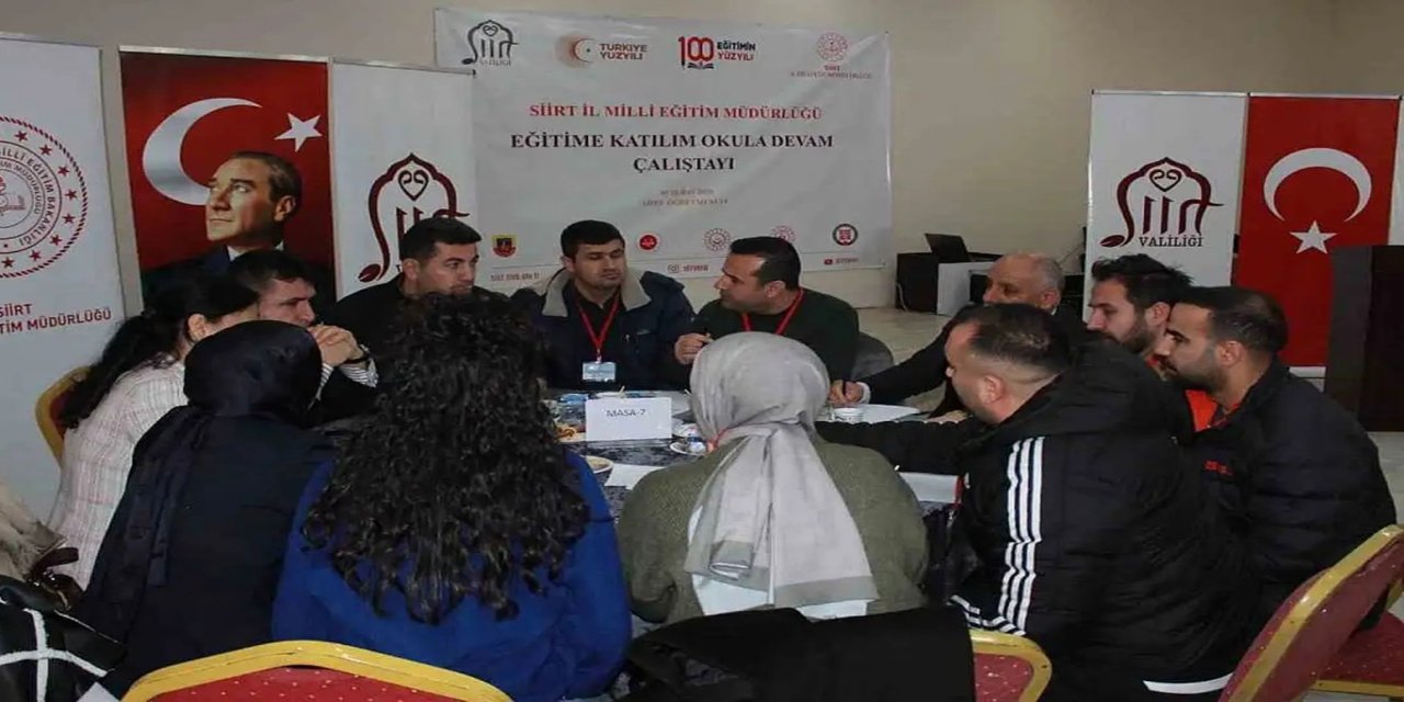 Siirt’te öğrenci devamsızlığına karşı ortak çözüm arayışı