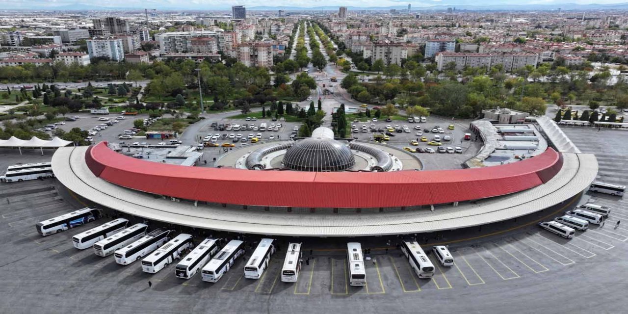 Konya otogarı 2025’te yaklaşık 18 milyon yolcuya hizmet verdi