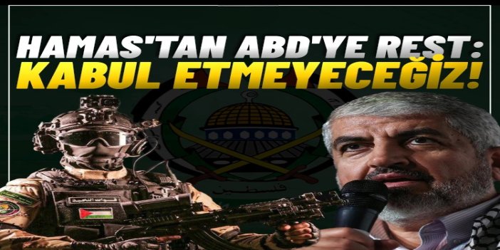 Halid Meşal: Gazze üzerinde uluslararası vesayet yönetimini kabul etmeyeceğiz