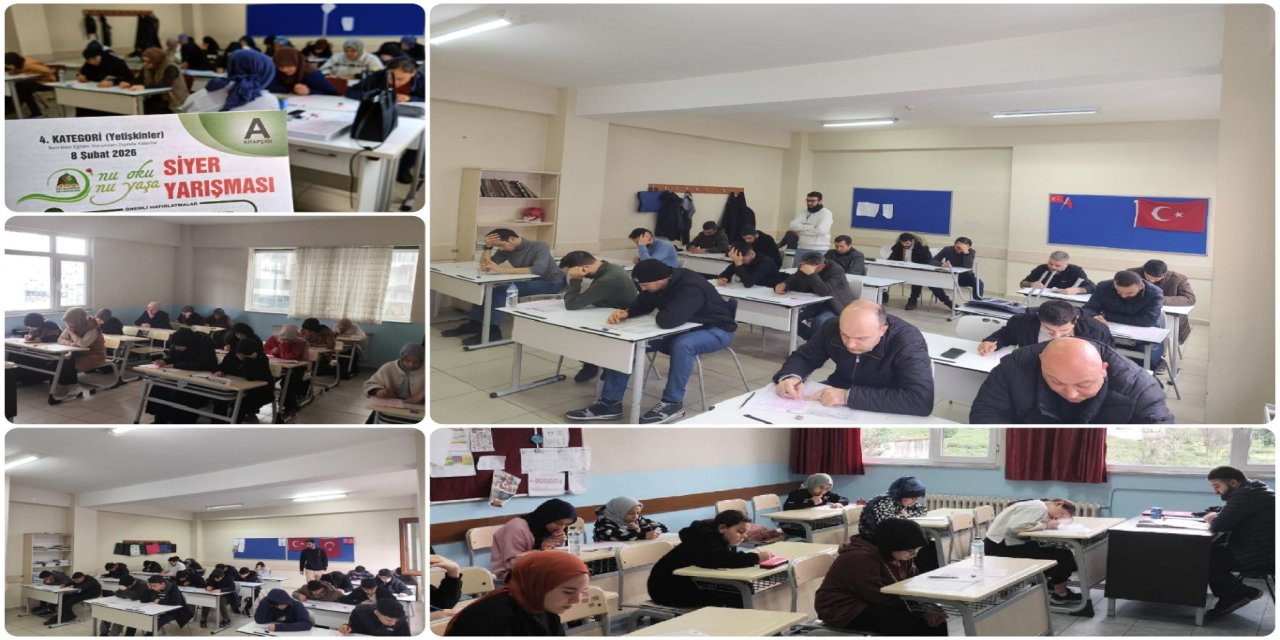 Rize’de “Siyer Yarışması”na yoğun ilgi