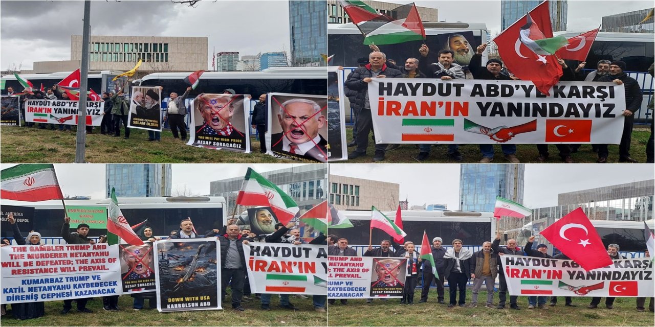 ABD’nin İran tehdidine ve Gazze’deki katliamlara Ankara’dan protesto