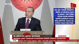 Erdoğan, şehit tepesi hiçbirzaman boş kalmadı