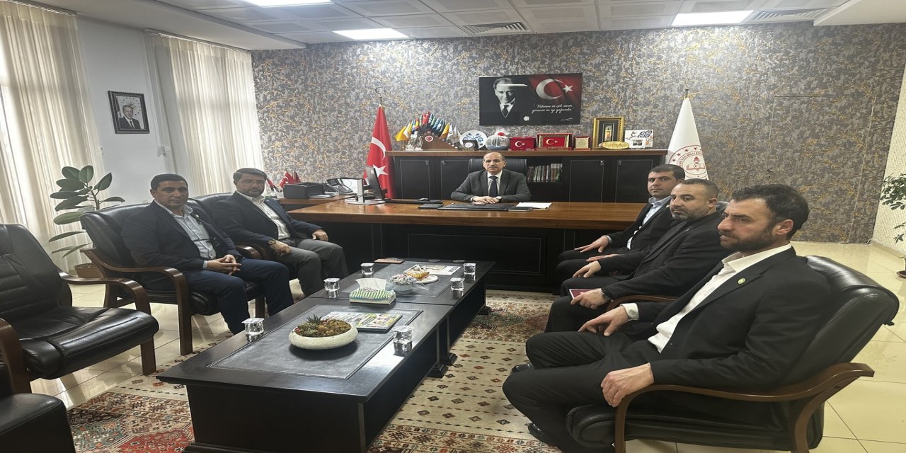 HÜDA PAR’dan Yüreğir İlçe Milli Eğitim Müdürlüğü’ne ziyaret