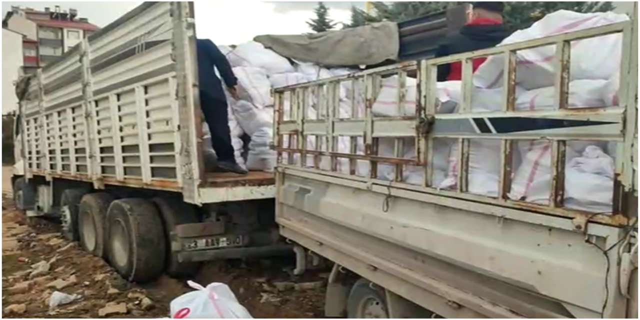 Kovancılar’da bir hayırsever yüzlerce aileye yardımda bulundu