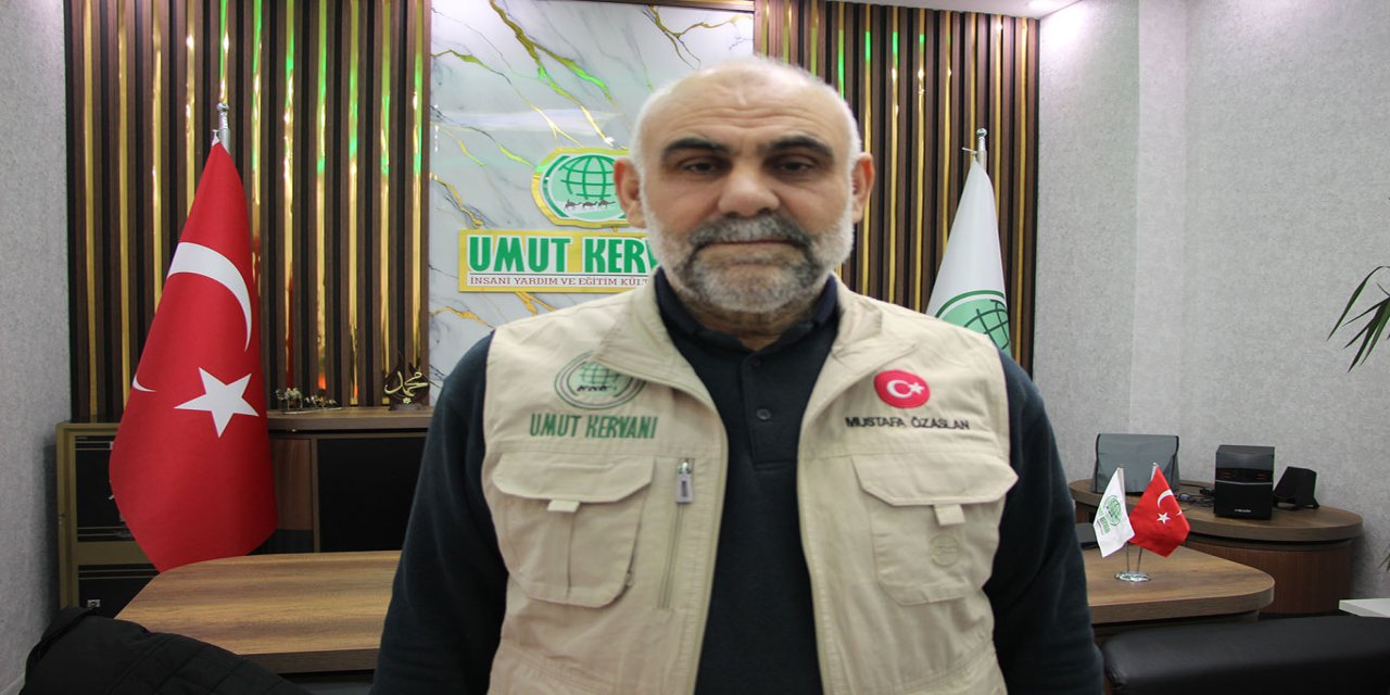Umut Kervanı Gaziantep Derneği Başkanı Özaslan: Ramazan öncesi hazırlıklarımızı tamamladık