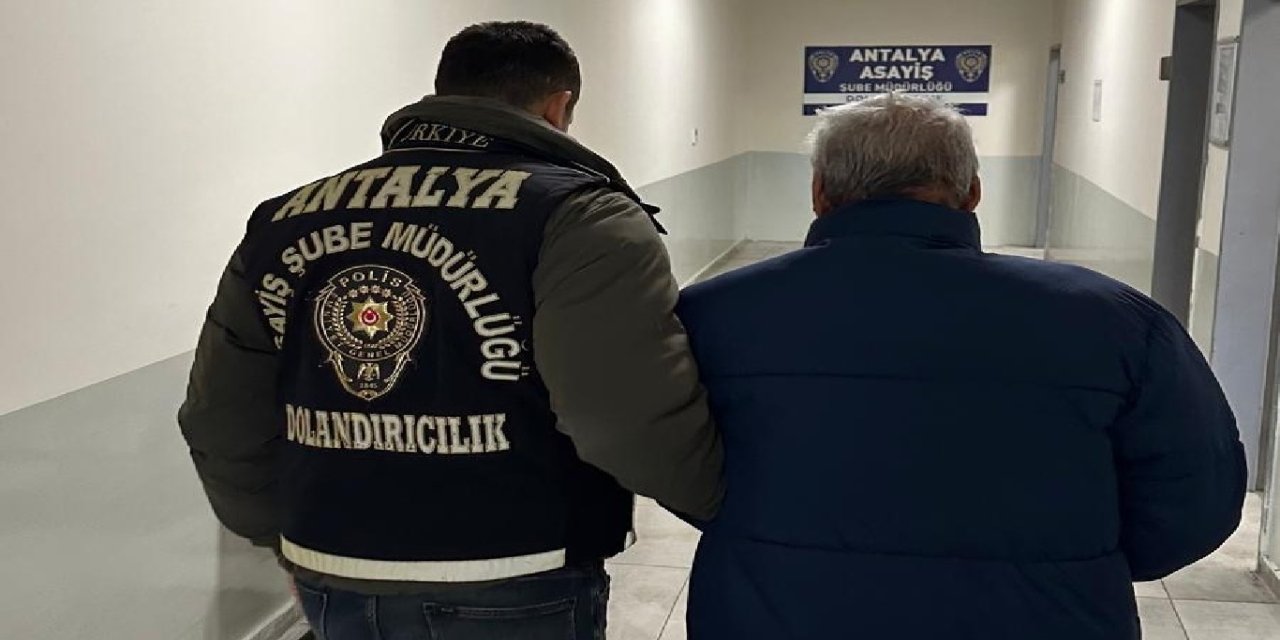 Antalya’da 3 kişiyi dolandıran şüpheli yakalandı