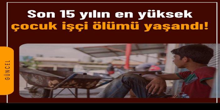 İSG Uzmanı Tekçe: Son 15 yılın en yüksek çocuk işçi ölümü 2025'te yaşandı