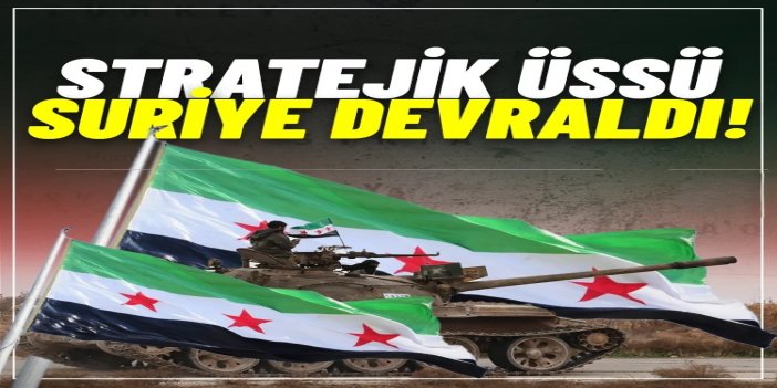 Suriye Hükümeti, ABD’nin çekildiği stratejik Tenef Üssü’nü devraldı