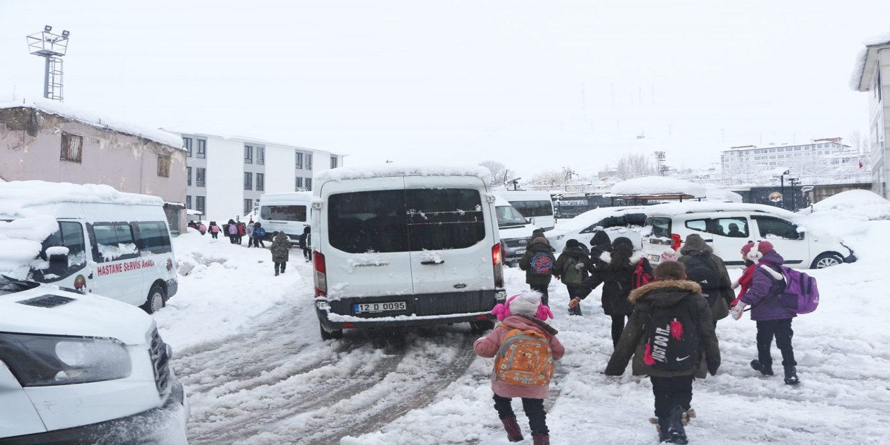 Kar hayatı olumsuz etkiledi