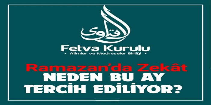 Zekât için neden özellikle Ramazan ayı tercih edilir?