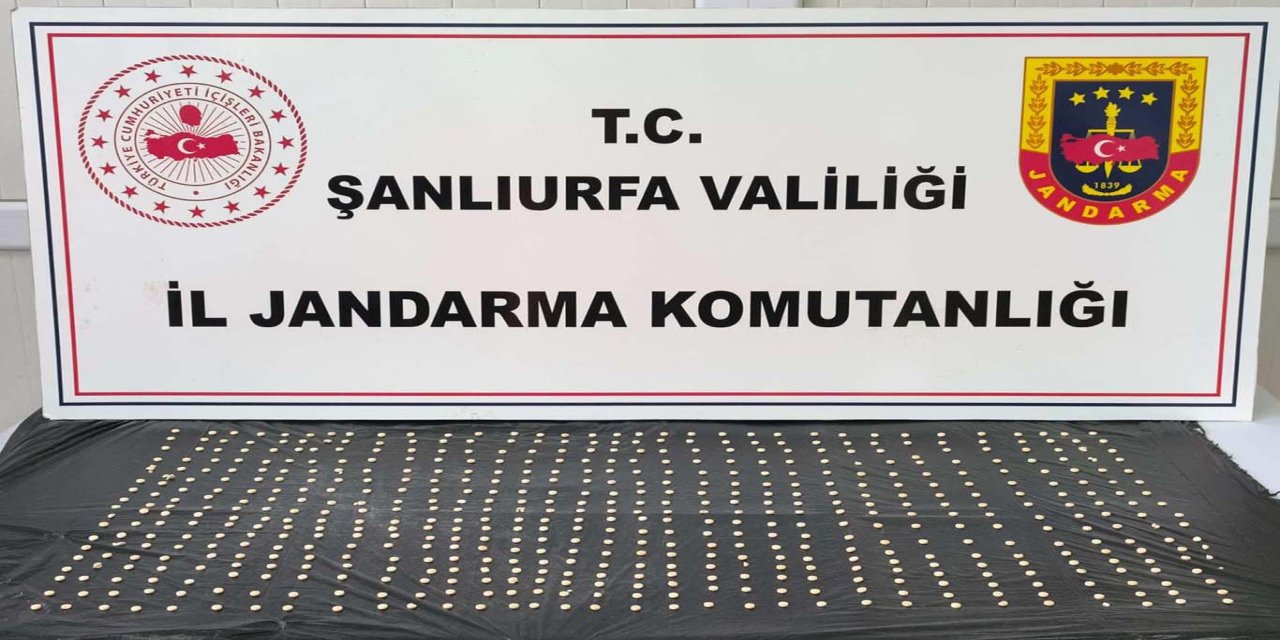 Şanlıurfa’da 565 adet sentetik ecza hap ele geçirildi