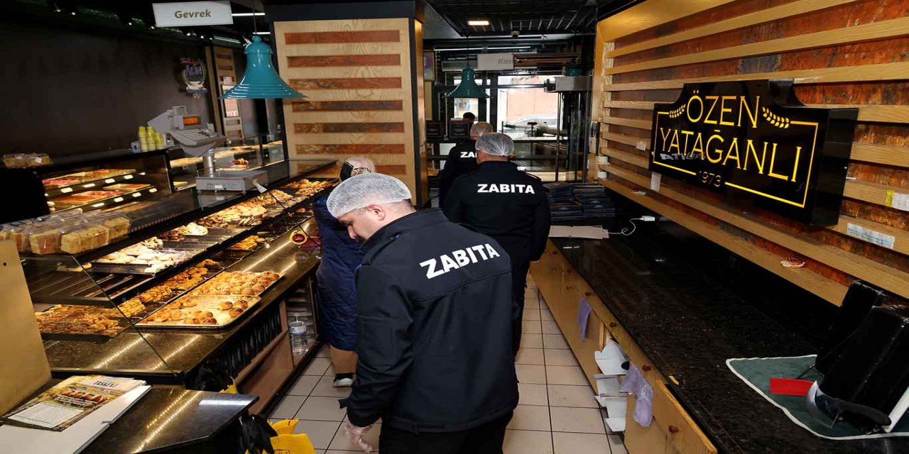 Konya Karatay’da Ramazan öncesi denetimler sıklaştırıldı