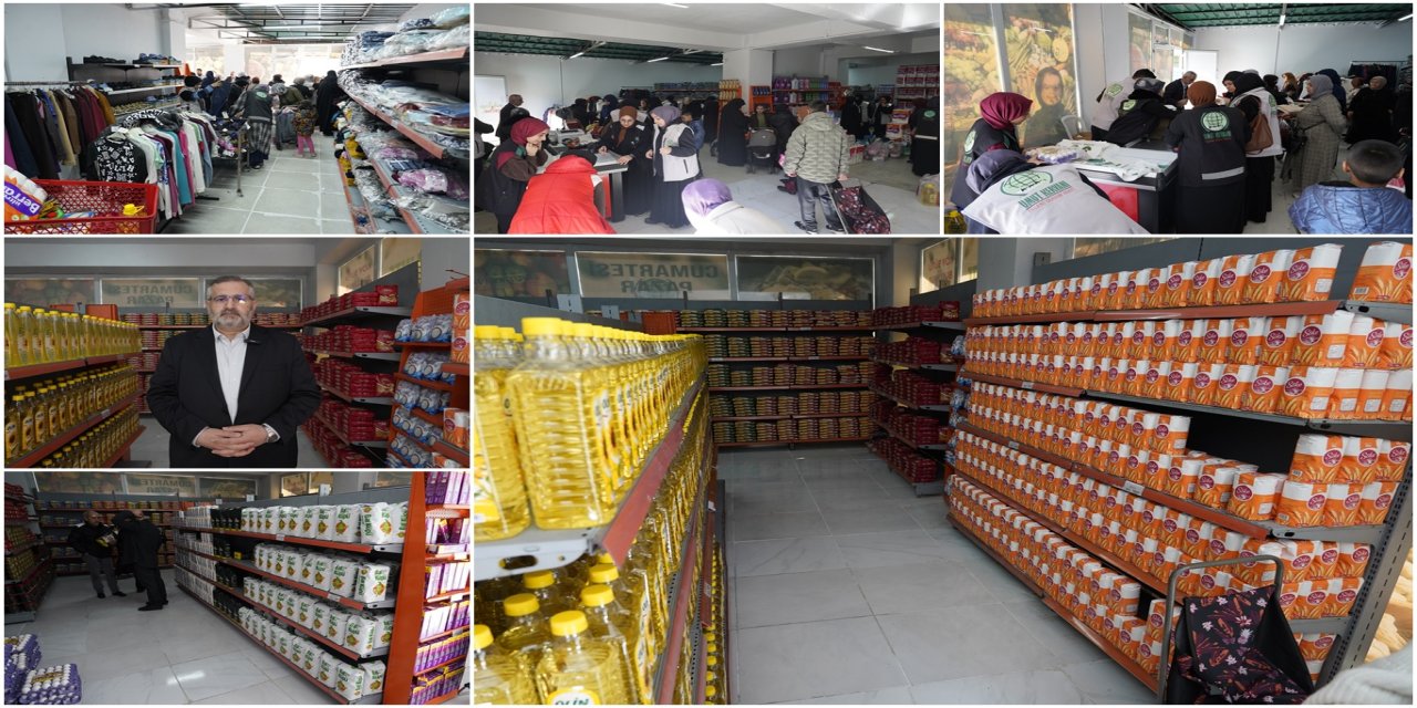 Umut Kervanı İstanbul'da ikinci sosyal marketini dualarla açtı