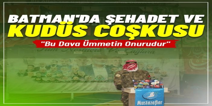 İlahiyatçı-Yazar Tutak: Şehadet bir bilinç ve direniş çağrısıdır