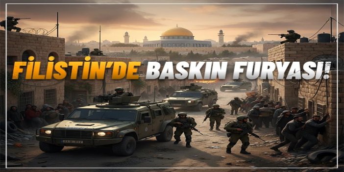 İşgal kuvvetleri, Batı Şeria ve Kudüs'te geniş çaplı baskın furyası başlattı