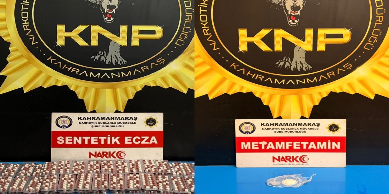 Kahramanmaraş’ta uyuşturucu operasyonu: 4 tutuklama