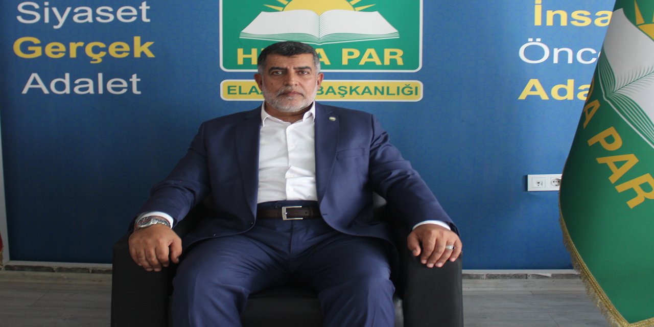 HÜDA PAR Elazığ İl Başkanı Suiçer’den "Ramazan" mesajı