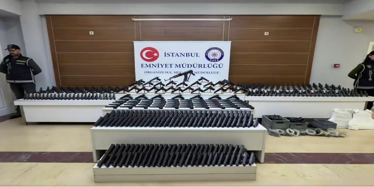 İstanbul’da silah çetelerine operasyon: 128 tutuklama