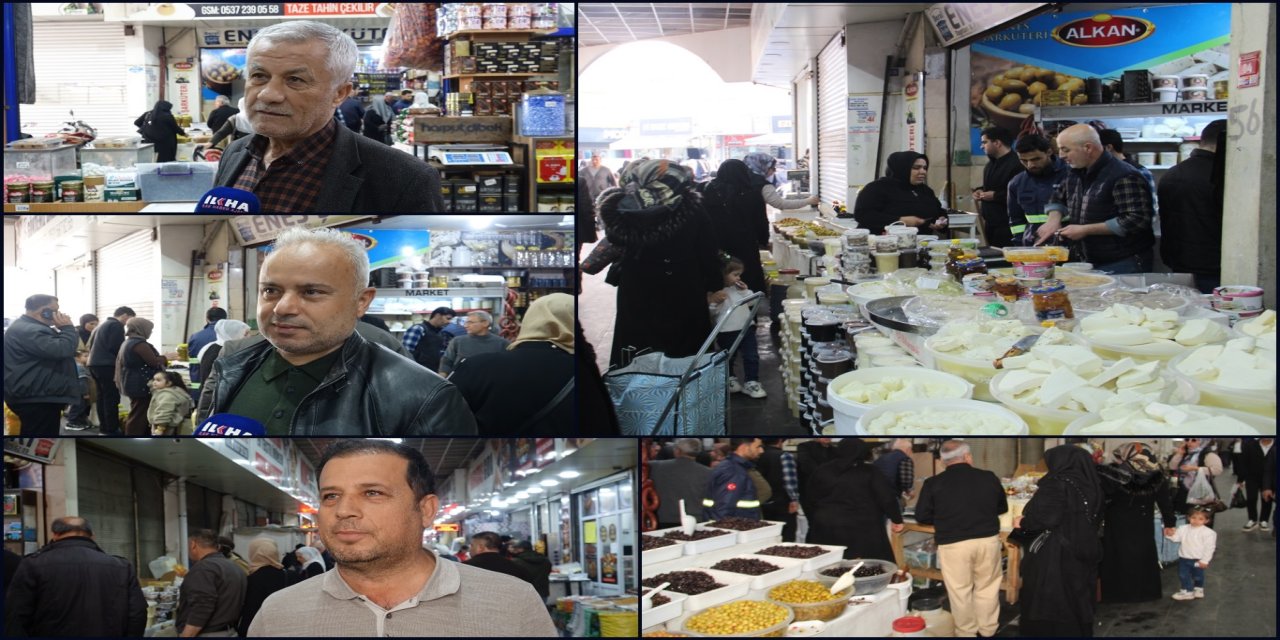 Ramazan bereketi çarşıya canlılık getirdi