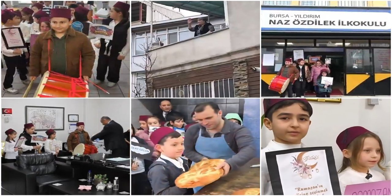 Ramazanın manevi iklimi Bursa'da okullardan mahalleye yansıdı