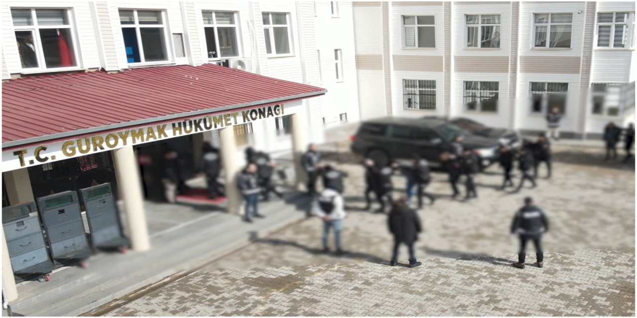 Bitlis’te tefecilik şebekesi operasyonunda 7 kişi tutuklandı