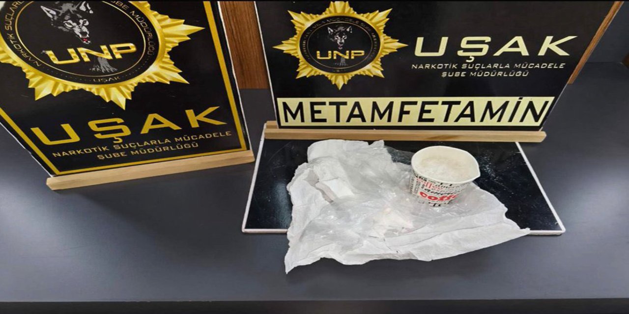 Uşak’ta uyuşturucu operasyonu: Bir şüpheli tutuklandı
