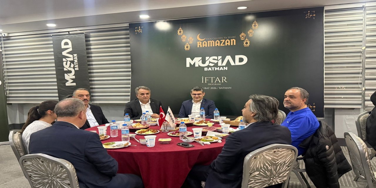 MÜSİAD Batman Şubesi’nden geleneksel iftar programı