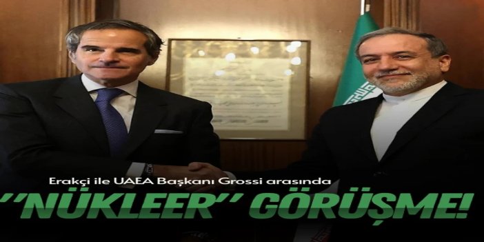 İran dışişleri bakanı ile UAEA başkanından "nükleer" görüşmesi