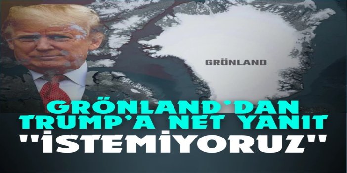 Grönland’dan Trump’ın hastane gemisi planına ret
