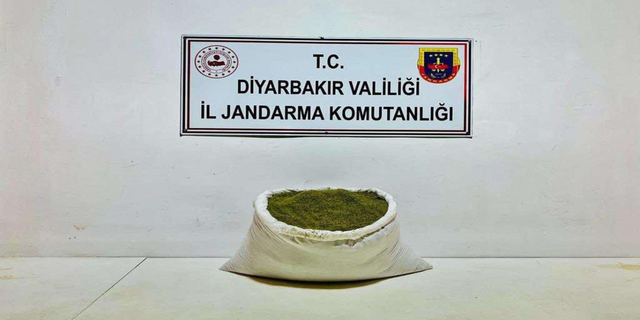 Diyarbakır'da 38 kilogram esrar ele geçirildi