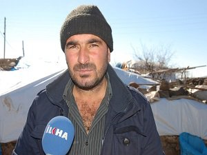 Yol çilesi, hastaları sırtlarında taşıtıyor