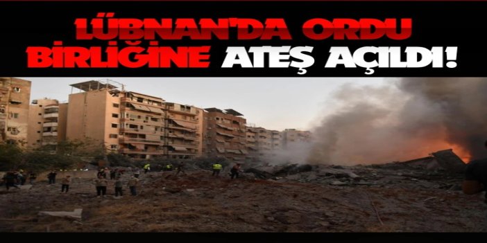 İşgalciler, Lübnan'da ordu birliğine ateş açtı