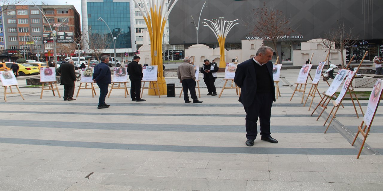 Batman'da İslam şehitleri resim sergisi açıldı