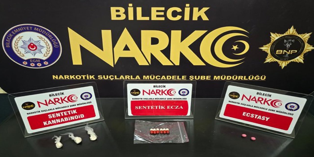 Bilecik’te narkotik operasyonu: 4 şüpheli yakalandı