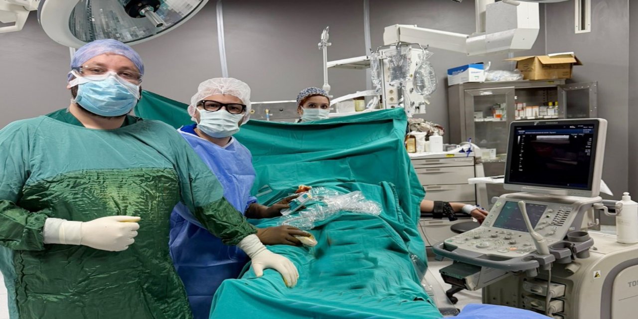 Batman'da devlet hastanesinde bir ilk yaşandı