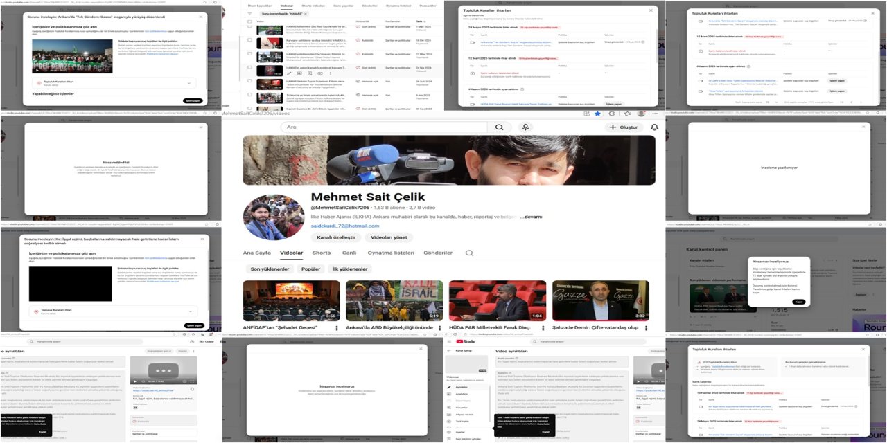 YouTube’un Filistin, Gazze ve Kudüs içeriklerine yönelik sansürü TİHEK kararıyla cezasız kalmadı