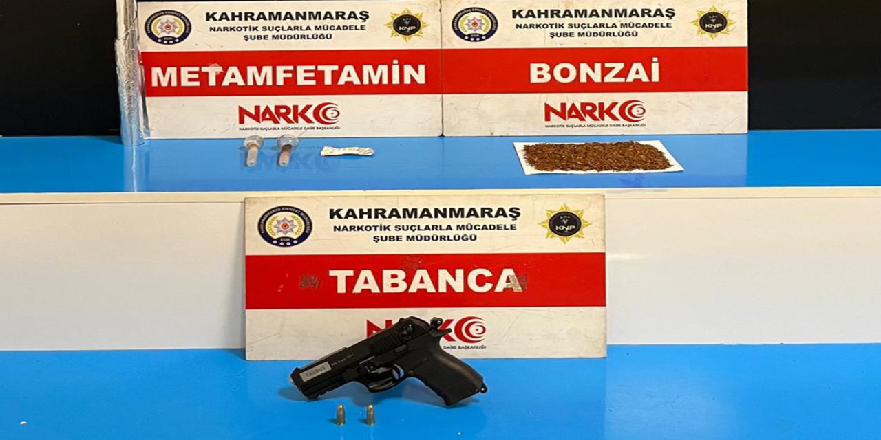 Kahramanmaraş’ta uyuşturucu operasyonu: 3 kişi tutuklandı