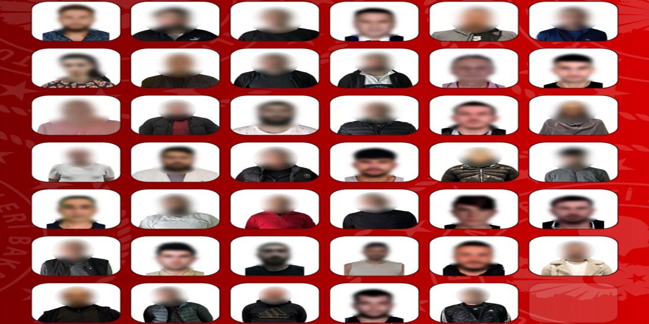 Kırmızı bültenle aranan 23 suçlu yakalandı
