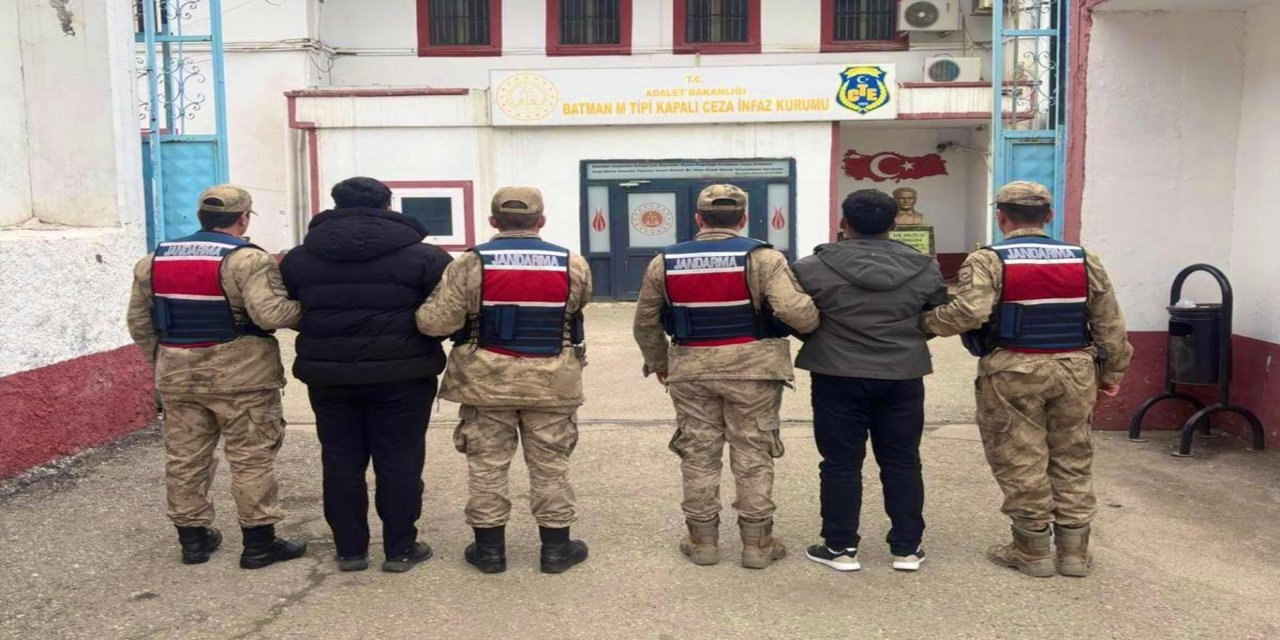 Batman'da 33 hükümlü yakalandı