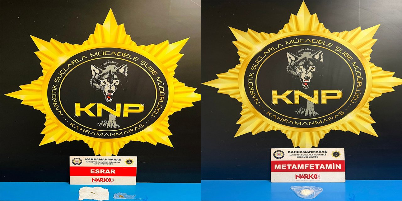 Kahramanmaraş’ta uyuşturucu operasyonu: Bir kişi tutuklandı