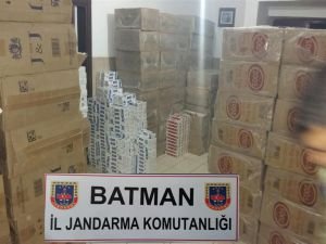 58 bin paket kaçak sigara yakalandı!