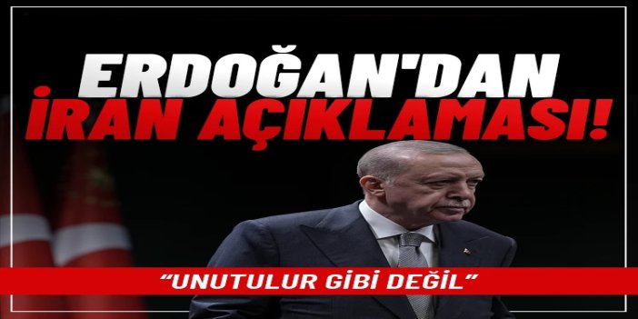 Erdoğan: Netanyahu'nun kışkırtmalarıyla başlayan ABD–israil saldırılarından derin bir üzüntü ve endişe duyuyoruz