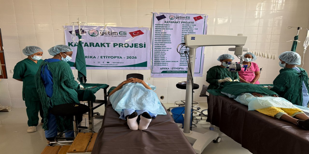 Fransa Yetim Eli’nden Etiyopya'da katarakt hizmeti