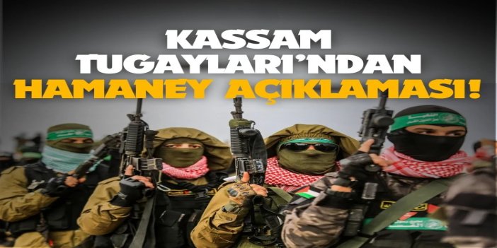 İzzeddin el-Kassam Tugayları'ndan Hamaney için taziye mesajı: Şehadetlerini selamlıyoruz