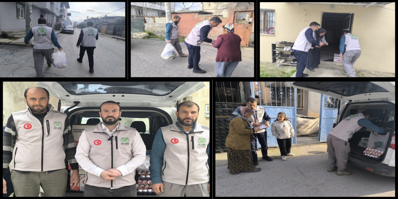 Tarsus Umut Kervanı’ndan Ramazanda anlamlı yardım