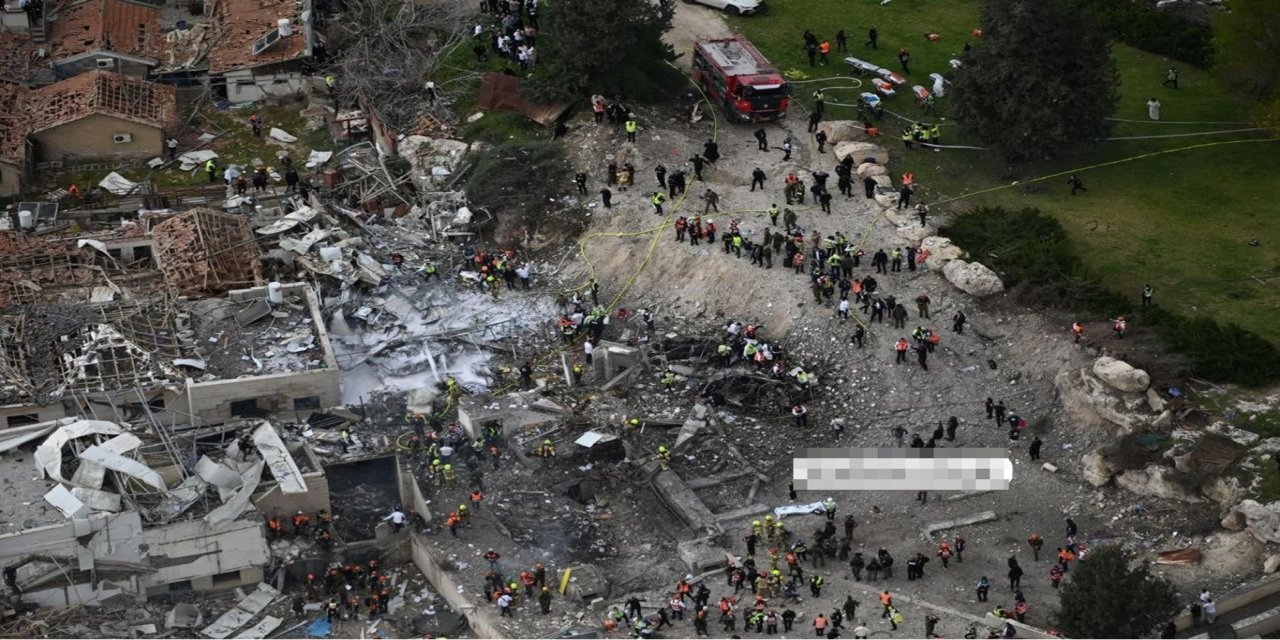 İran füzeleri siyonistlerin Beyt Şemeş bölgesine düştü: 9 ölü çok sayıda yaralı ve kayıp
