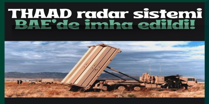 Siyonistlere ait THAAD radar sistemi BAE'de imha edildi