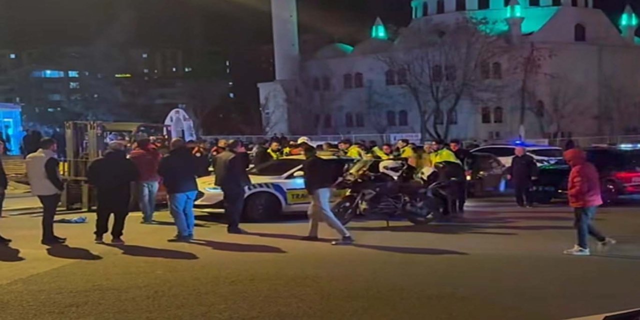 Şanlıurfa’da alkollü motosiklet sürücüsü polise çarptı